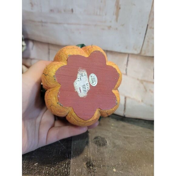 Pumpkin fall AS IS hand soap pump Decor figure - Picture 6 of 6
